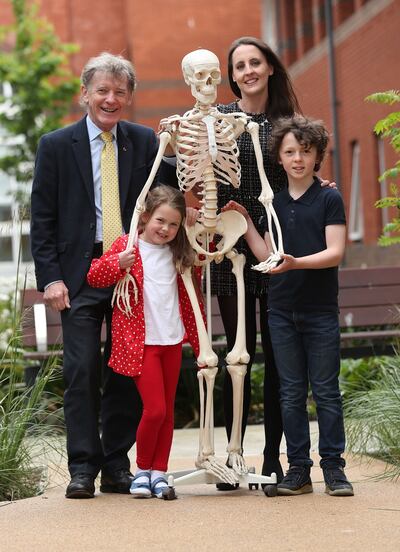 Helena Scully (right) explains that it’s often not until you’re older that you see the repercussions of a vitamin D deficiency. Photograph: Robbie Reynolds