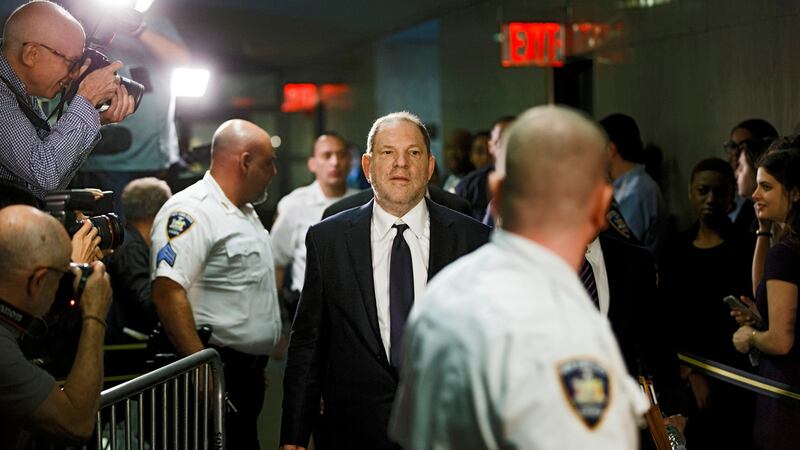 Of the convulsions mentioned here, the Weinstein Affair (“everybody knew” we kept hearing) should have been the most predictable but, like the fall of the Berlin Wall, it seemed to come out of a clear blue sky. Photograph:Justin Lane/EPA
