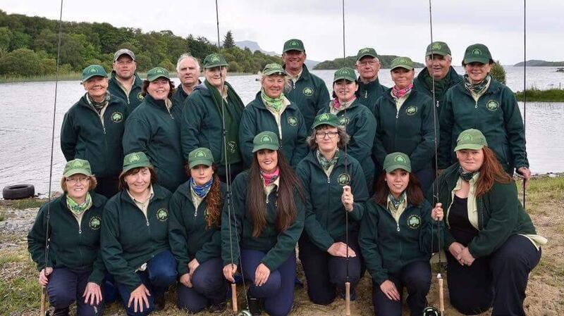 Irish ladies fly fishing team