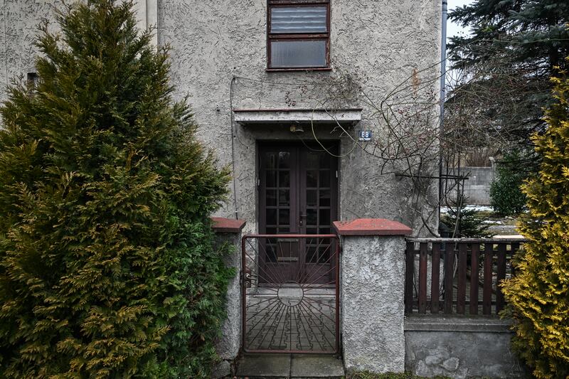 The entrance of House 88, the former residence of Auschwitz commandant Rudolf Höss. Photograph: Omar Marques/Getty Images