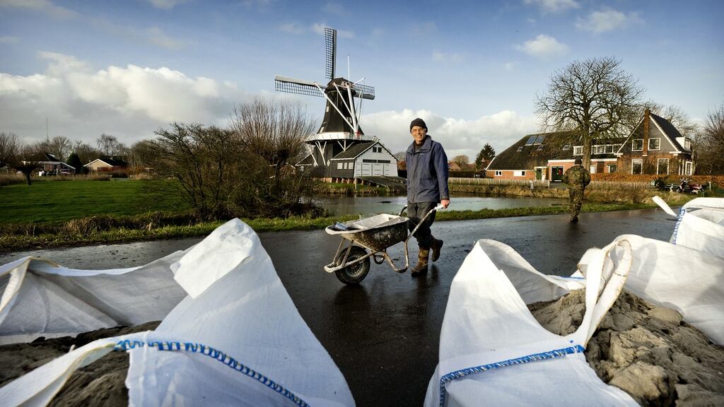 Flood defences in Holland. Making space for floodwaters is the concept now being pursued by the Dutch becuase it affords greater protection by seeking to replicate natural processes.