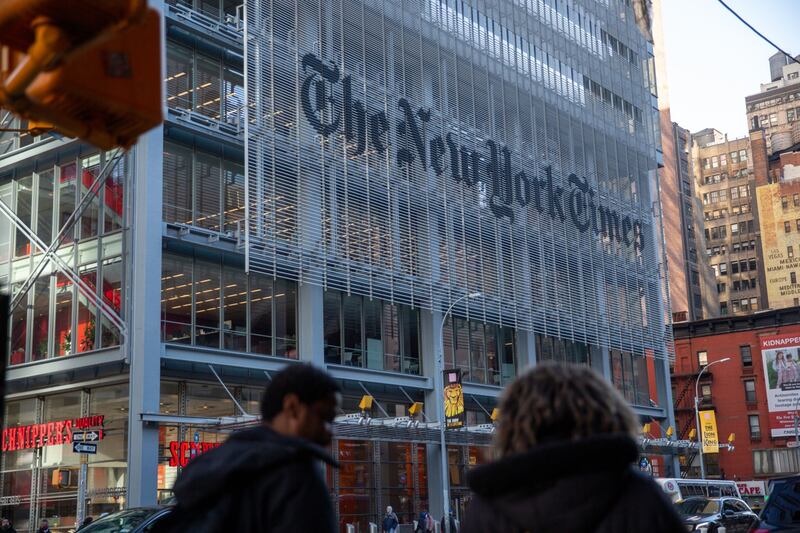 Therein lies the real thrill of a New York Times obit: the surprise. Photographer: Shelby Knowles/Bloomberg