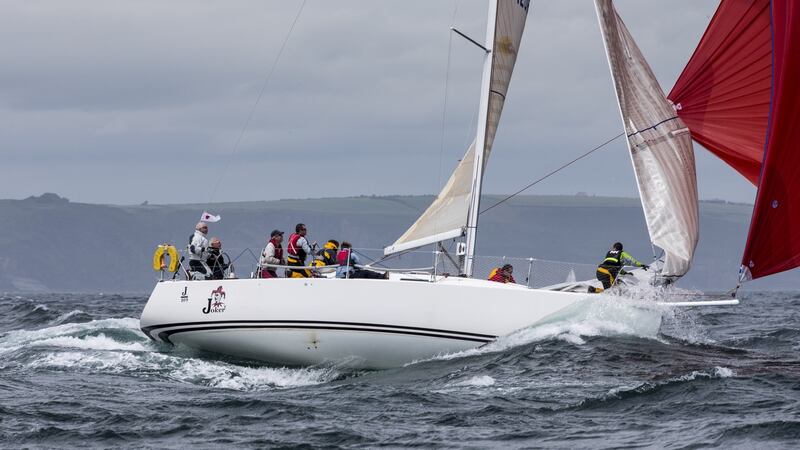 John Maybury’s Joker 2 will defend its 2016 ICRA national title in Class 1 at this year’s championships in Crosshaven on the weekend of June 9th. Photograph: David Branigan/Oceansport