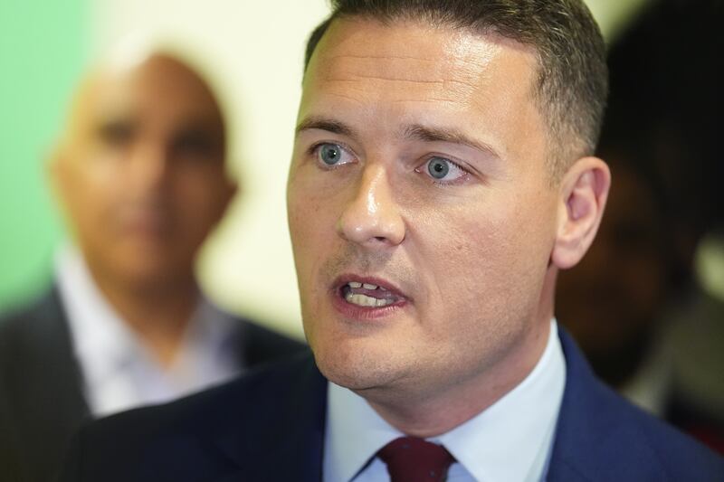 Wes Streeting faces several obstacles. Photograph: Jordan Pettitt/PA Wire
