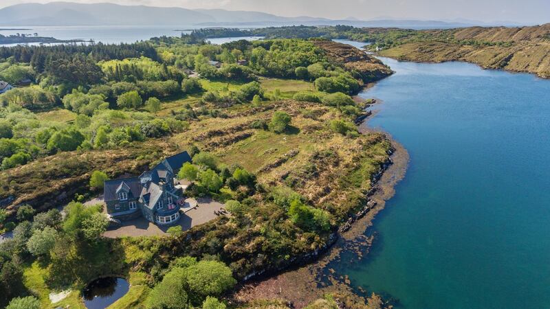 The Dutch owners of Drimna Lodge in Sneem, Co Kerry,  spent six years searching for the right location to build their dream home