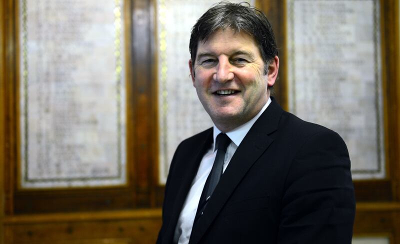 Arthur Godsil former Principal of St Andrew's College Booterstown, Co. Dublin. Photograph: Bryan O'Brien