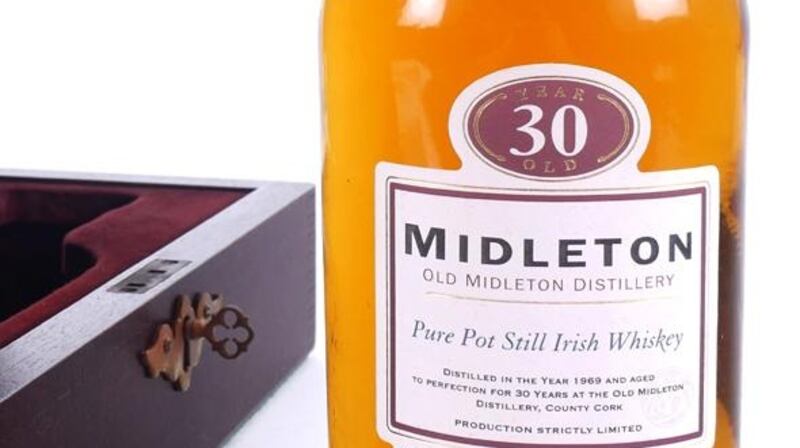 Lot 285, Middleton 30-year-old whiskey