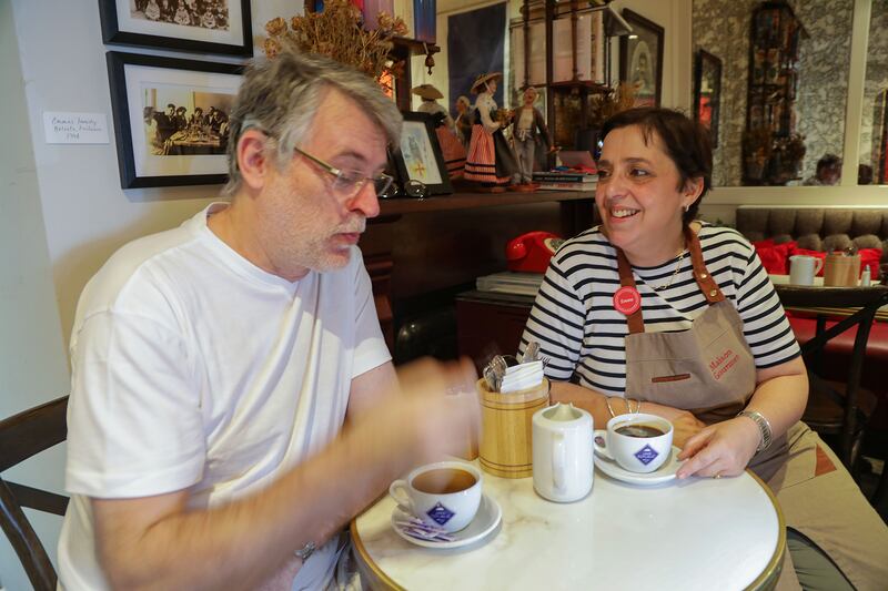 Patrick and Emma Puech, who came to Kenmare to visit their son seven years ago, and never left, opening Maison Gourmet on Henry Street. Photograph: Valerie O'Sullivan
