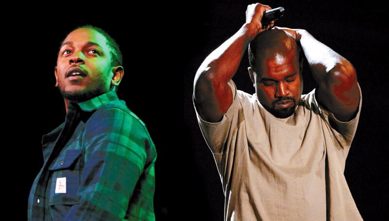 Together at last: Kendrick and Kanye