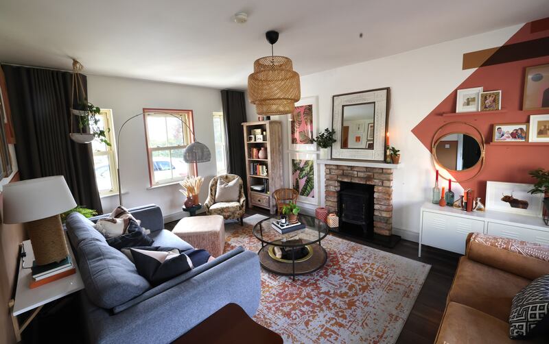 Sitting room. Photograph: Dara Mac Dónaill/The Irish Times