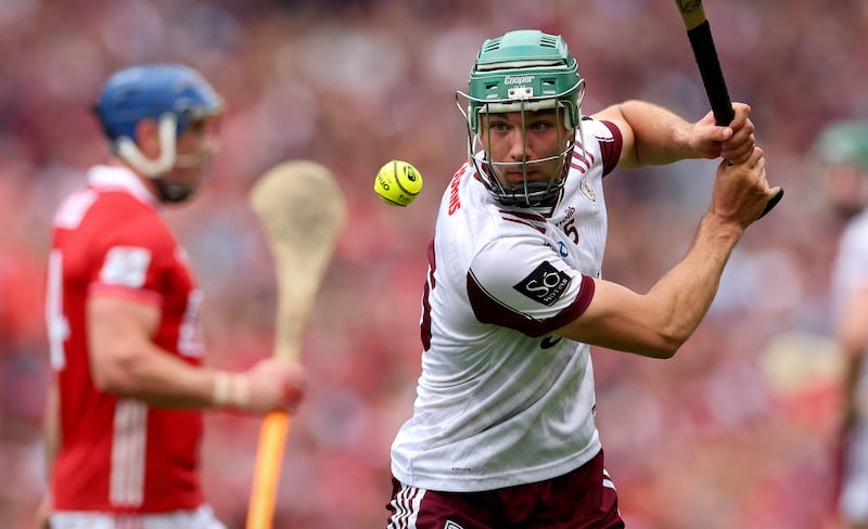 Galway’s Aaron Niland made another significant contribution to the team in last Saturday's All-Ireland SHC semi-final victory against Cork at Croke Park. Photograph: Ryan Byrne/Inpho