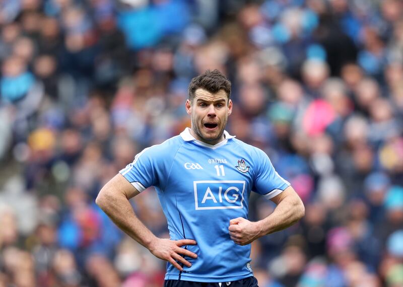 “I believe if I didn’t engage in sports psychology I would have had, maybe a three- or four-year Dublin career. Instead, I had a 12-year career." Photograph: Oisín Keniry/Inpho