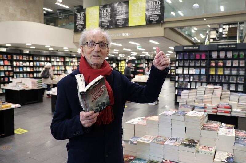 Brendan Lynch from Mountjoy Street, Dublin, at Chapters bookstore, which reopened in March 2022. Photograph: Damien Eagers