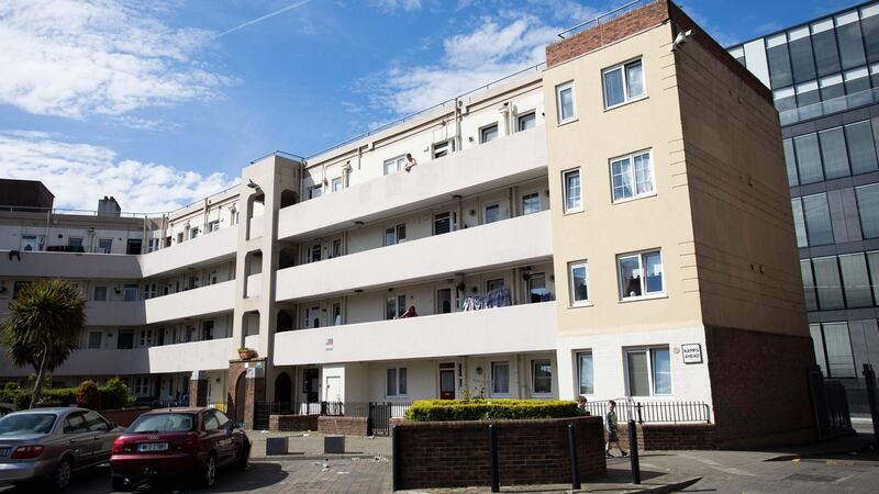 The Pearse House flats. Photograph:  Tom Honan