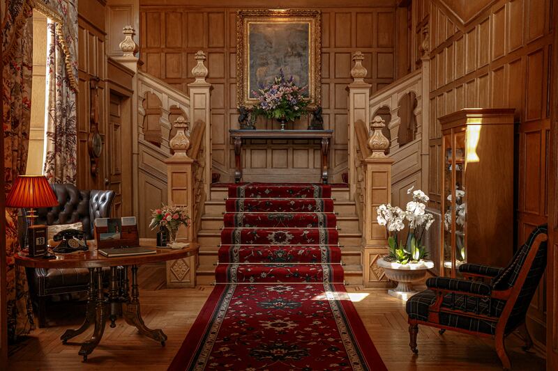 Glenapp Castle in Ayshire, Scotland