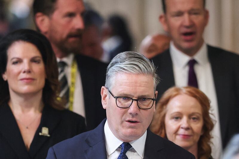 If Keir Starmer blocks Burnham from running, he looks like a coward. Photograph: Toby Melville/PA Wire