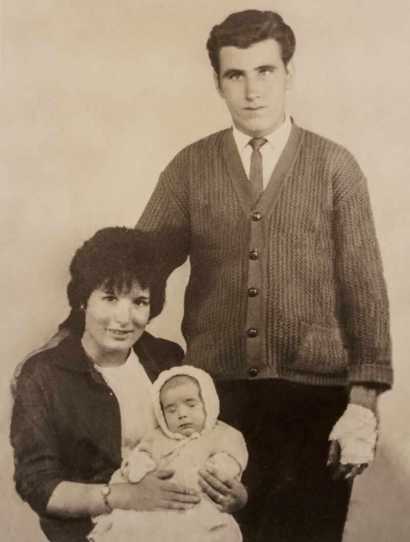 Martin Collins: 'Every time I look at that black-and-white photograph of Tom, Winnie and I, I cannot help but feel a depth of gratitude for the caring, rearing and instilling of decent values in me.' 