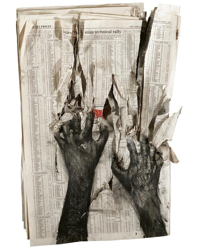 Newspaper 1 (1994), by Peter Kennard