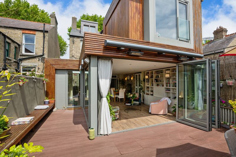 The rear extension