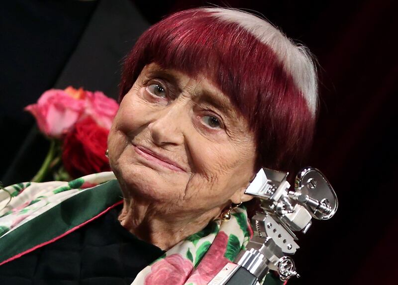 Agnes Varda: became the oldest person nominated for a competitive Academy Award when Faces Places landed in the best feature documentary in  2017. Photograph: Adam Berry/EPA
