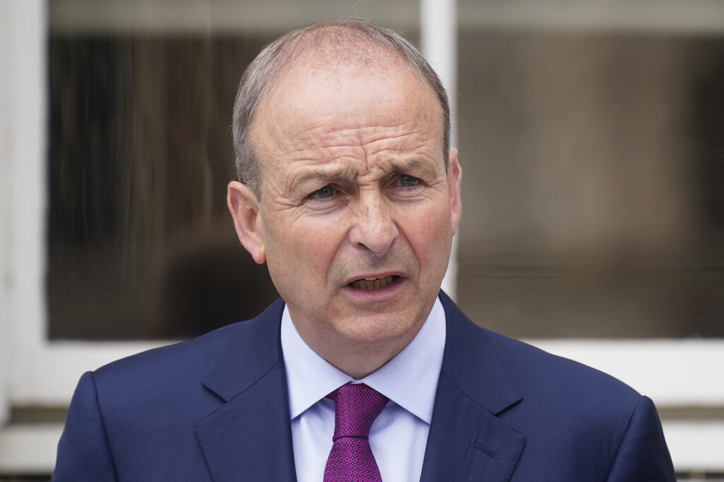 Taoiseach Micheál Martin said the people of Ukraine had chosen a future in the European Union 'and they deserve our full support'. Photograph: PA Wire