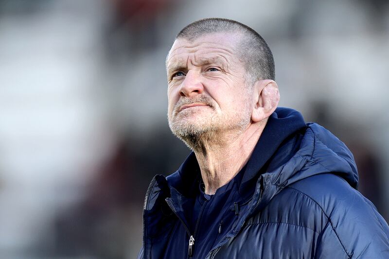 They have a good breakdown threat, kick the ball a bit and apply pressure through their kicking game, says Rowntree. Photograph: Laszlo Geczo/Inpho