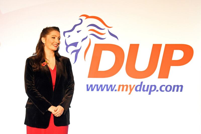 South Belfast MP Emma Little-Pengelly said that Jeremy Corbyn ‘is the greatest existential threat to the union’. Photograph: Michael Cooper/PA Wire