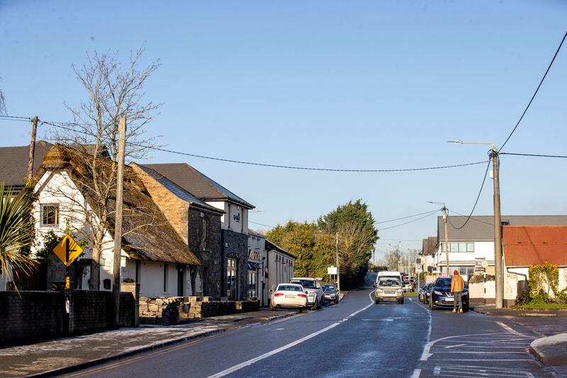 A view of Ballyboughal, home to around 1,000 people.
Photograph: Tom Honan/The Irish Times.