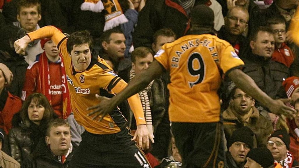 Stephen Ward (left) has left Wolves for Brighton. Photograph: Peter Byrne/PA Wire