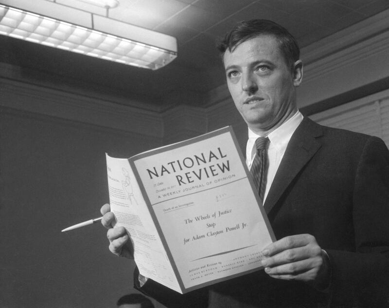 William F Buckley was the founding editor of the National Review. Photograph: Getty Images/ Bettmann Archive