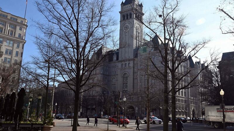 The Trump International Hotel in Washington, DC. Photograph: Eva hambach/EPA