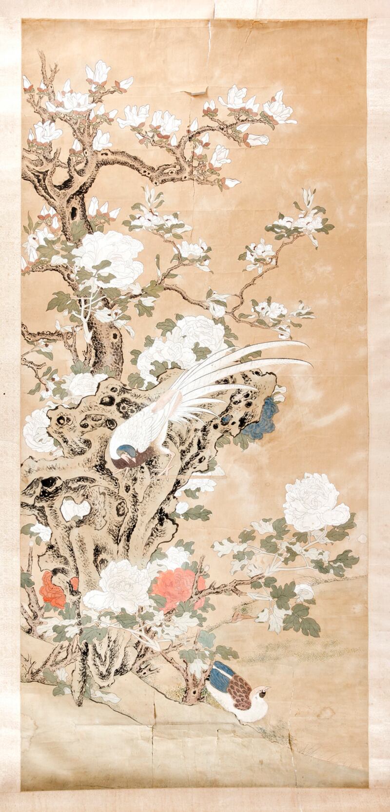 Chinese gouache painting