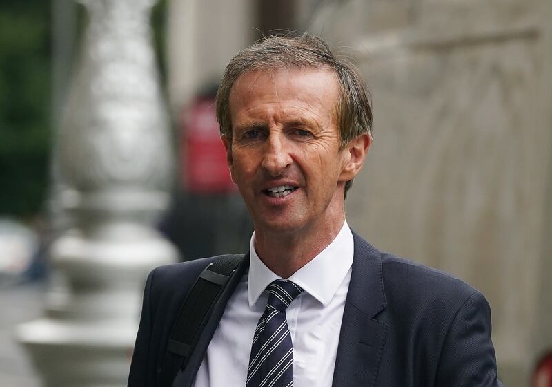 Richard Collins has resigned from his role as chief financial officer at the broadcaster. Photograph: Brian Lawless/PA Wire