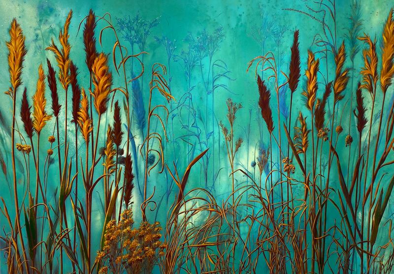 Kathrine Geoghegan's Tearmann Acrylic, at the Dublin Painting & Sketching Club