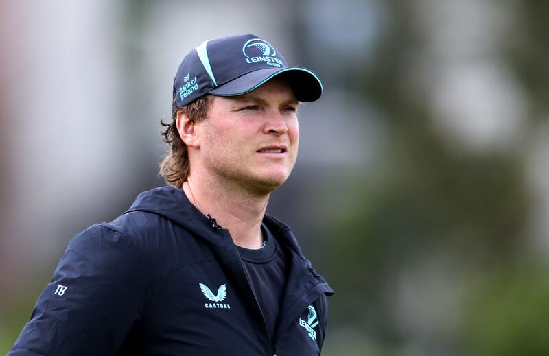 Leinster assistant coach Tyler Bleyendaal outlined how important Ryan Baird is to the team. Photograph: Grace Halton/Inpho