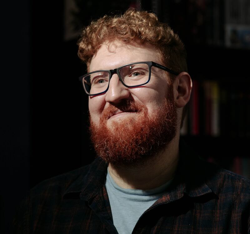Author Dave Rudden. Photograph: Bríd O'Donovan