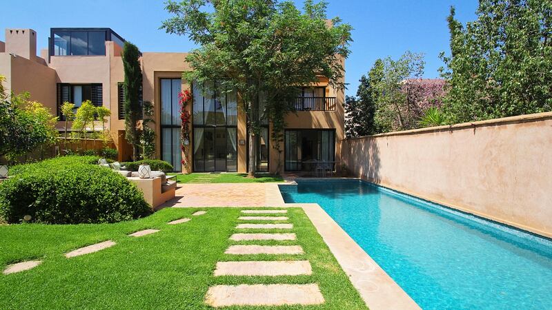 Riad Crista, a five bedroom property in a private golf resort, located five minutes’ drive from  Marrakech in Morocco