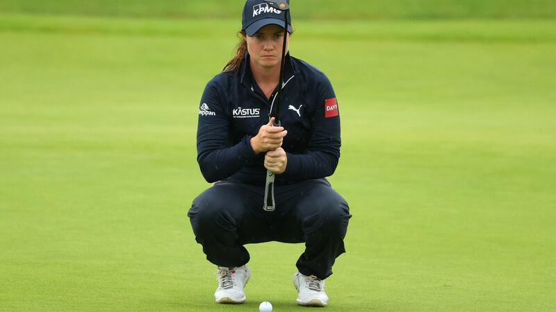 Leona Maguire will make history when she makes her Solheim Cup debut as the first Irish golfer to play in the tournament. Photograph:  Andrew Redington/Getty Images
