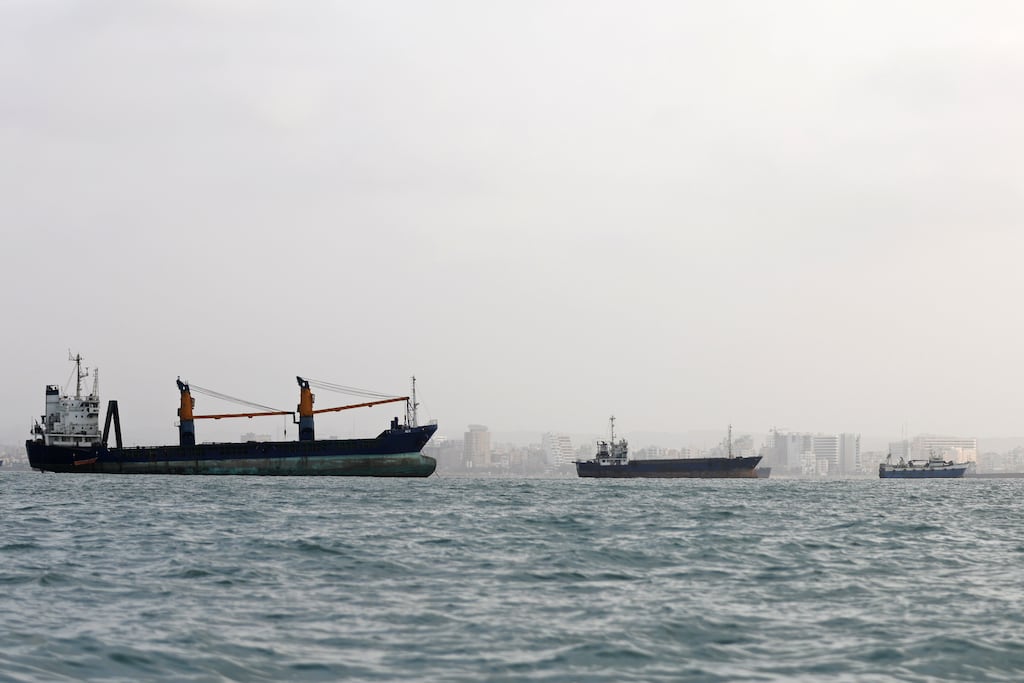 Oil and raw material shipping through the Strait of Hormuz remains blocked, keeping energy prices high. Photograph: Ali Saeedi/Getty Images