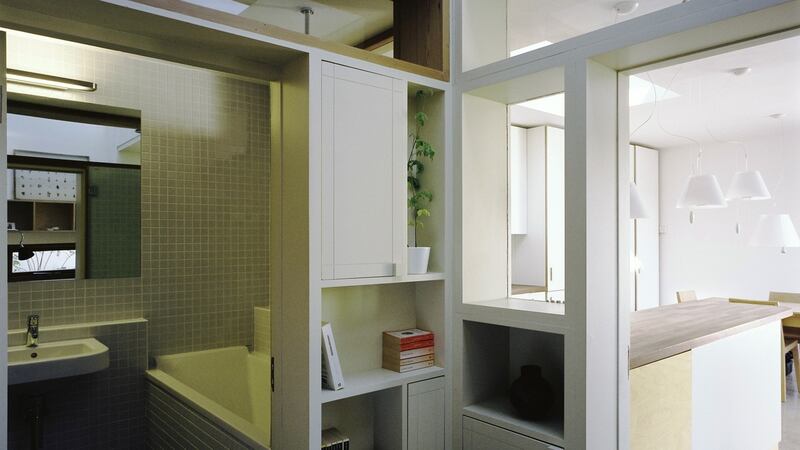 The bathroom