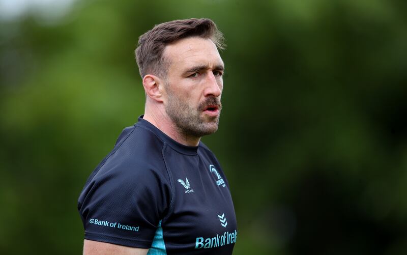 Jack Conan will captain Leinster at the Aviva. Photograph: Grace Halton/Inpho