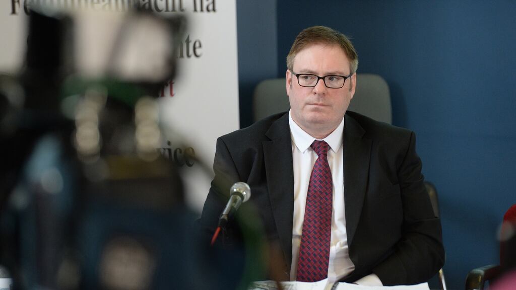 Dr Cathal Morgan, head of operations at HSE Disability Services, at the launch of the publication of the HSE South East disability foster care reports in Kilkenny. Photograph: Cyril Byrne