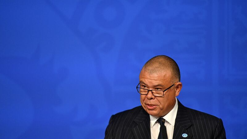 Britain’s deputy chief medical officer Jonathan Van-Tam has spoken to squads about getting vaccinated. Photo: Justin Tallis/AFP via Getty Images