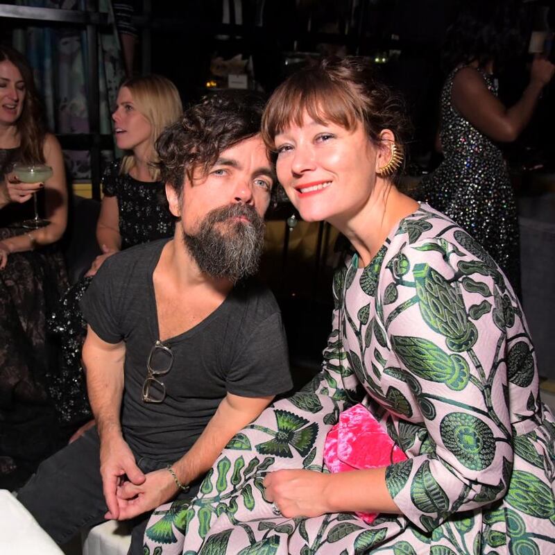 Peter Dinklage with wife Erica Schmidt. Photograph: Charley Gallay/Getty Images for Netflix
