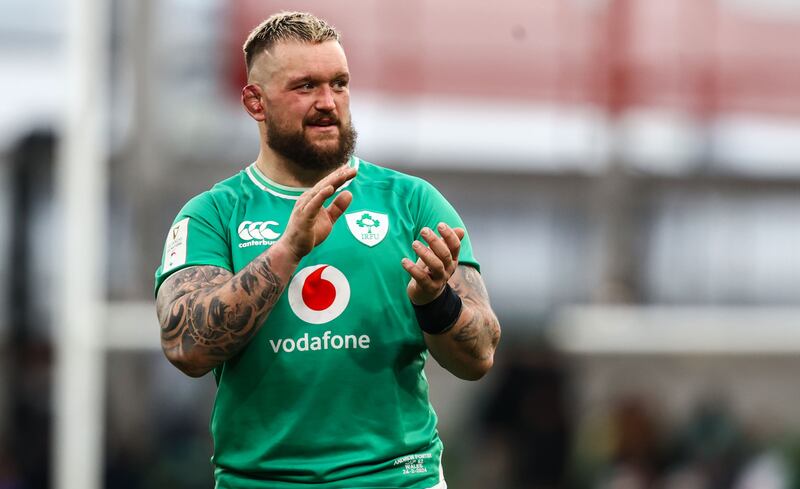 Andrew Porter was one of the standout players for Ireland. Photograph: Ben Brady/Inpho
