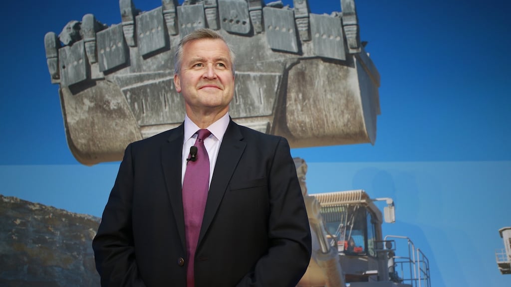 Albert Manifold, chief executive of CRH. Photograph: Nick Bradshaw