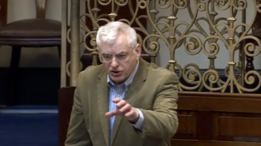 Joe Higgins would be the likely replacement for independent TD Stephen Donnelly on the banking inquiry should the technical group decide to send someone.