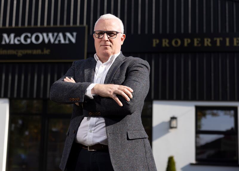 Martin McGowan, an auctioneer and estate agent in Ballybofey-Stranorlar, Co Donegal. Photograph: Joe Dunne