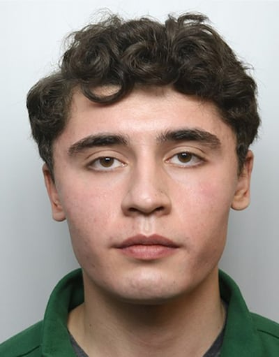 Police are searching for former soldier Daniel Khalife (21) after he went missing from Wandsworth prison on Wednesday. Photograph: Metropolitan Police/PA Wire