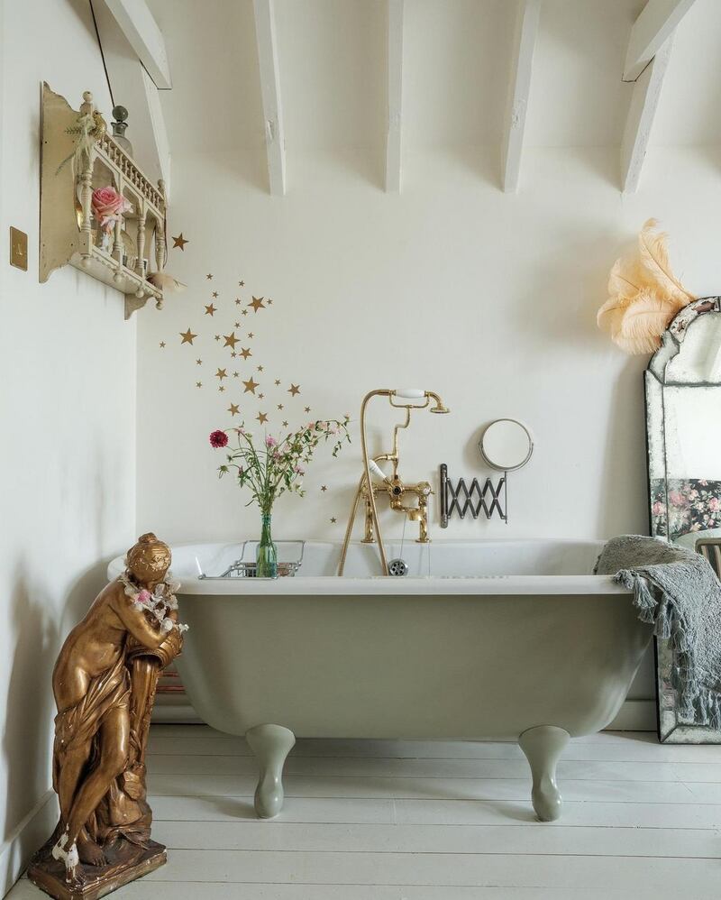 Pearl Lowe’s bathroom. Photograph: Dave Watts